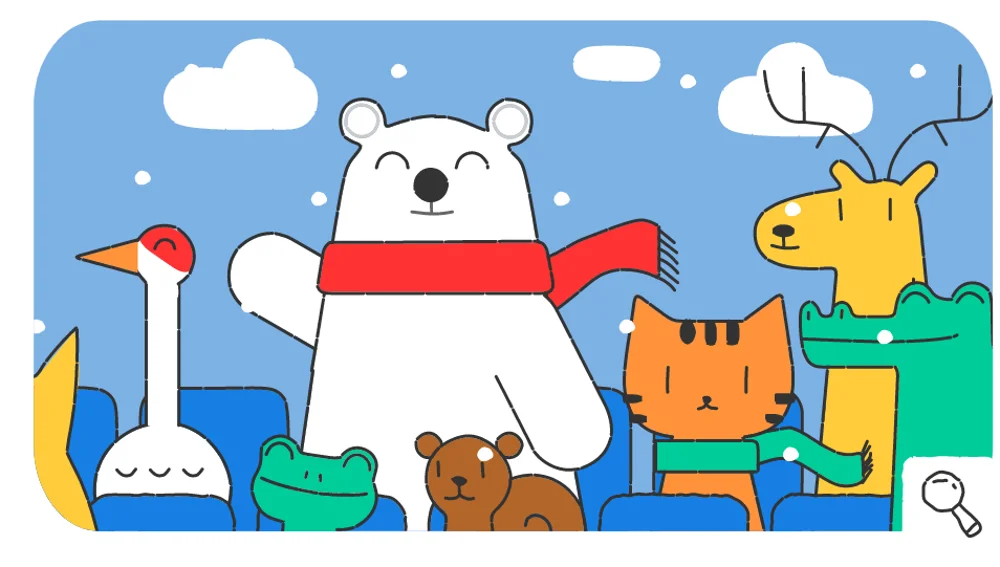 El Doodle de Google con motivo de los Juegos de Invierno El Doodle de Google con motivo de los Juegos de Invierno