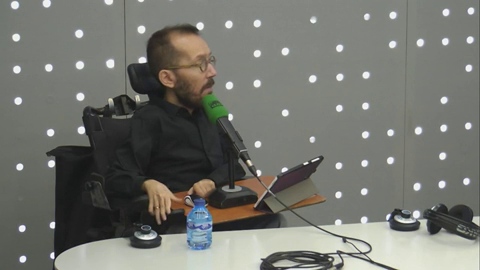 Pablo Echenique: "El PSOE debería reconocer que nuestra propuesta de reforma electoral también la llevan ellos en su programa" Pablo Echenique: "El PSOE debería reconocer que nuestra propuesta de reforma electoral también la llevan ellos en su programa"
