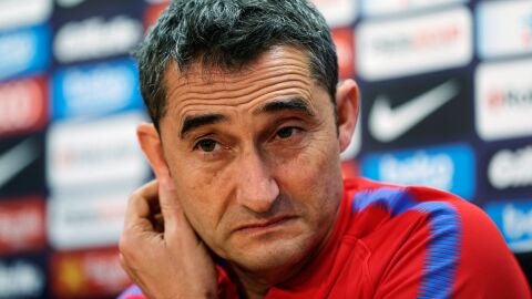 Valverde, en rueda de prensa