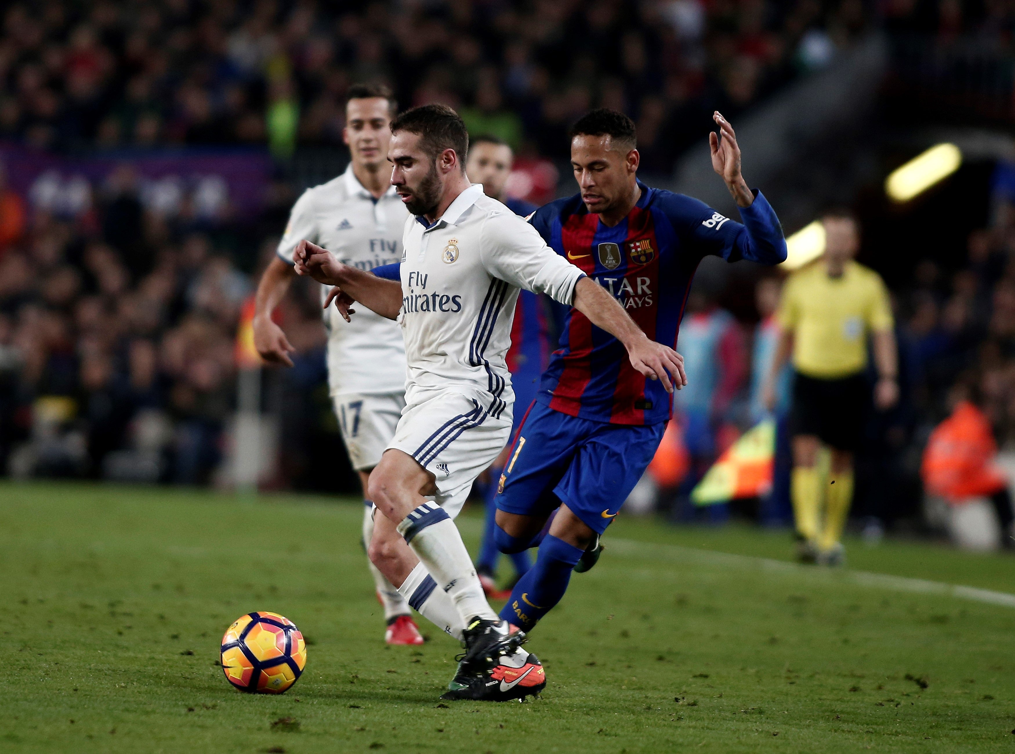 Carvajal: "No hay receta para parar a Neymar" Carvajal: "No hay receta para parar a Neymar"