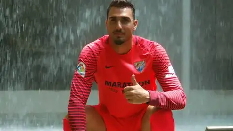 Roberto Jiménez, portero del Málaga Roberto Jiménez, portero del Málaga