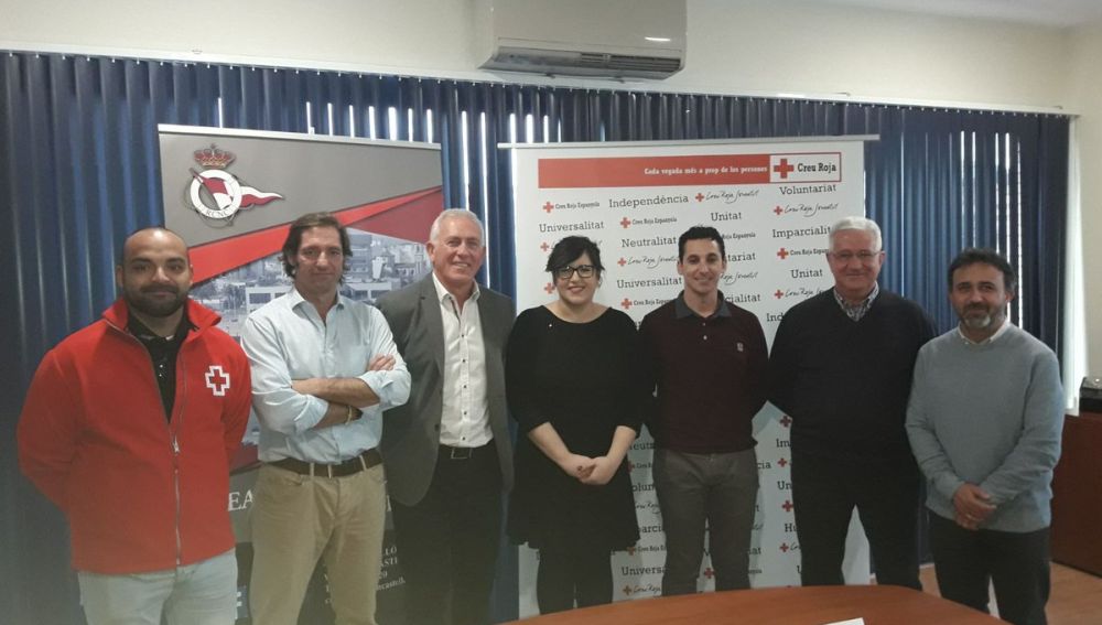 Acuerdo Cruz Roja y el Real Club Náutico de Castellón