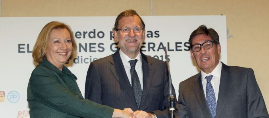 Firma del acuerdo PP-PAR Firma del acuerdo PP-PAR