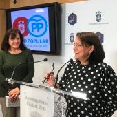 María José Calderon y Ana Beatriz Sebastiá, concejalas del PP