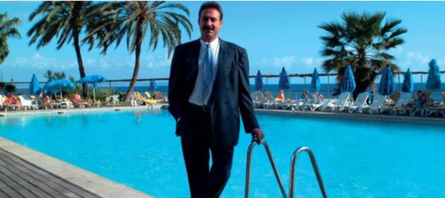 Luis Riu Güell en una imagen promocional de sus hoteles Luis Riu Güell en una imagen promocional de sus hoteles