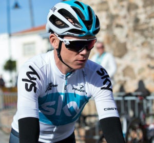 Chris Froome, líder del Sky Chris Froome, líder del Sky