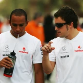 Fernando Alonso y Lewis Hamilton en la anterior etapa en McLaren Fernando Alonso y Lewis Hamilton en la anterior etapa en McLaren
