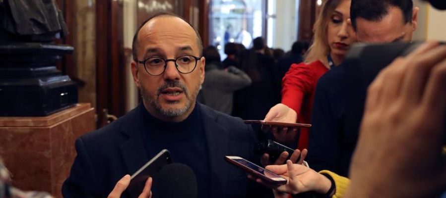 El portavoz del PDeCat, Carles Campuzano El portavoz del PDeCat, Carles Campuzano