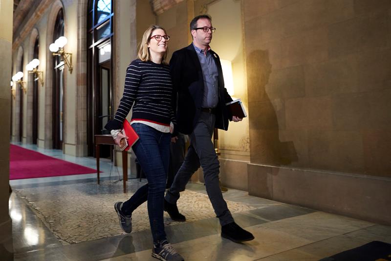 JxCat activará una alternativa antes del 14M si se cierra la "ventana" para investir a Puigdemont JxCat activará una alternativa antes del 14M si se cierra la "ventana" para investir a Puigdemont