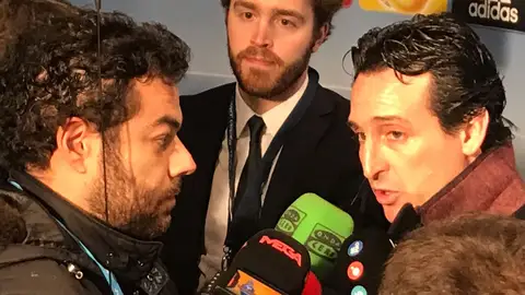 El entrenador del PSG, Unai Emery. El entrenador del PSG, Unai Emery.