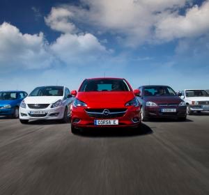 Las cinco generaciones del Opel Corsa se han producido desde sus inicios en 1982 en la planta de Figueruelas Las cinco generaciones del Opel Corsa se han producido desde sus inicios en 1982 en la planta de Figueruelas