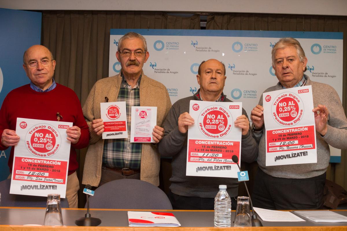 Los jubilados piden unas pensiones dignas Los jubilados piden unas pensiones dignas