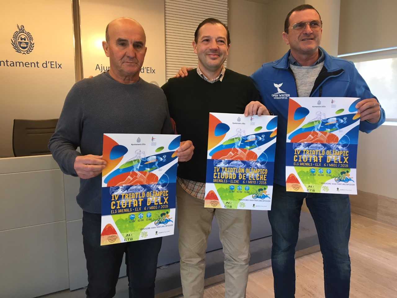 El IV Triatlón Olímpico Ciudad de Elche se disputará el domingo 6 de mayo El IV Triatlón Olímpico Ciudad de Elche se disputará el domingo 6 de mayo