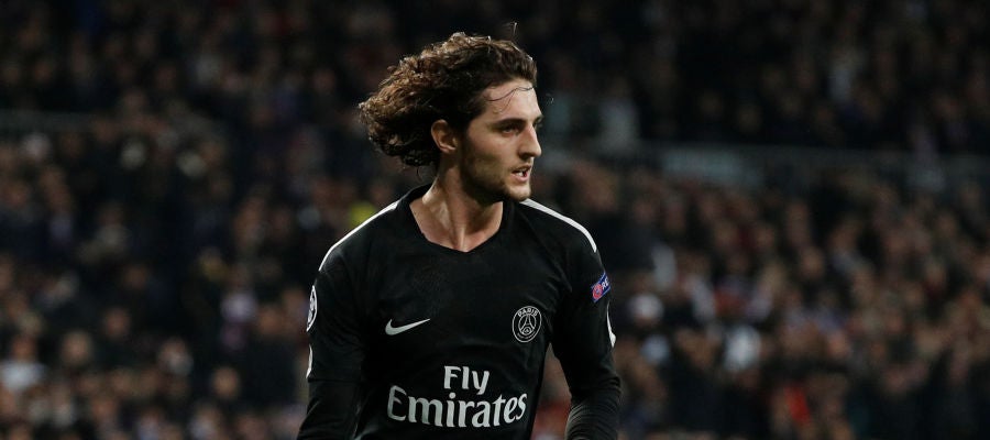Rabiot, durante el partido del PSG Rabiot, durante el partido del PSG