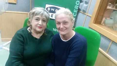 Mujeres con arte Amalia Quirós y Eva Angosto