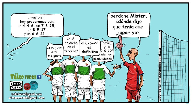 Josico sigue con muchas dudas en el once del Elche Josico sigue con muchas dudas en el once del Elche