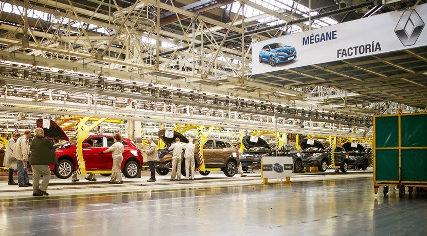 La planta de Renault en Villamuriel parará los días 11,12 y 13 de abril La planta de Renault en Villamuriel parará los días 11,12 y 13 de abril