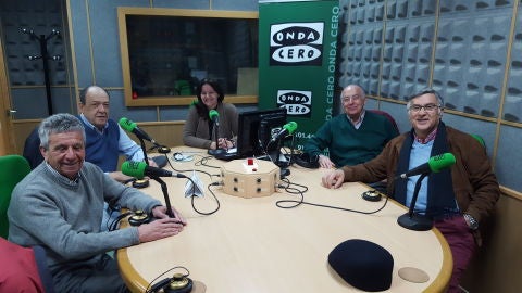 hoy con nosotros Juan Sales, Enrique Huguet, Jaime Rocha y Paco Moya
