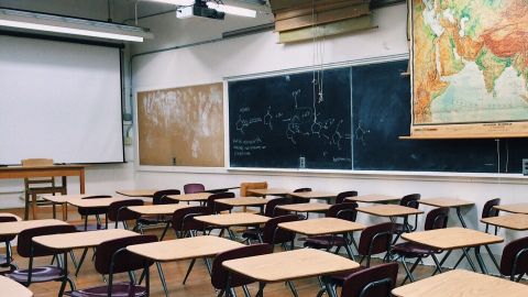 Una clase de un instituto