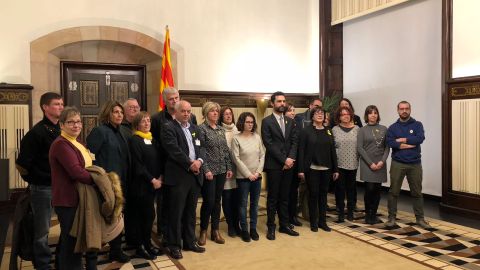 JxCat, ERC y la CUP intensifican sus reuniones