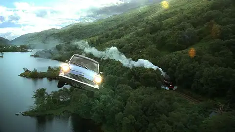 Coche volador de Harry Potter Coche volador de Harry Potter
