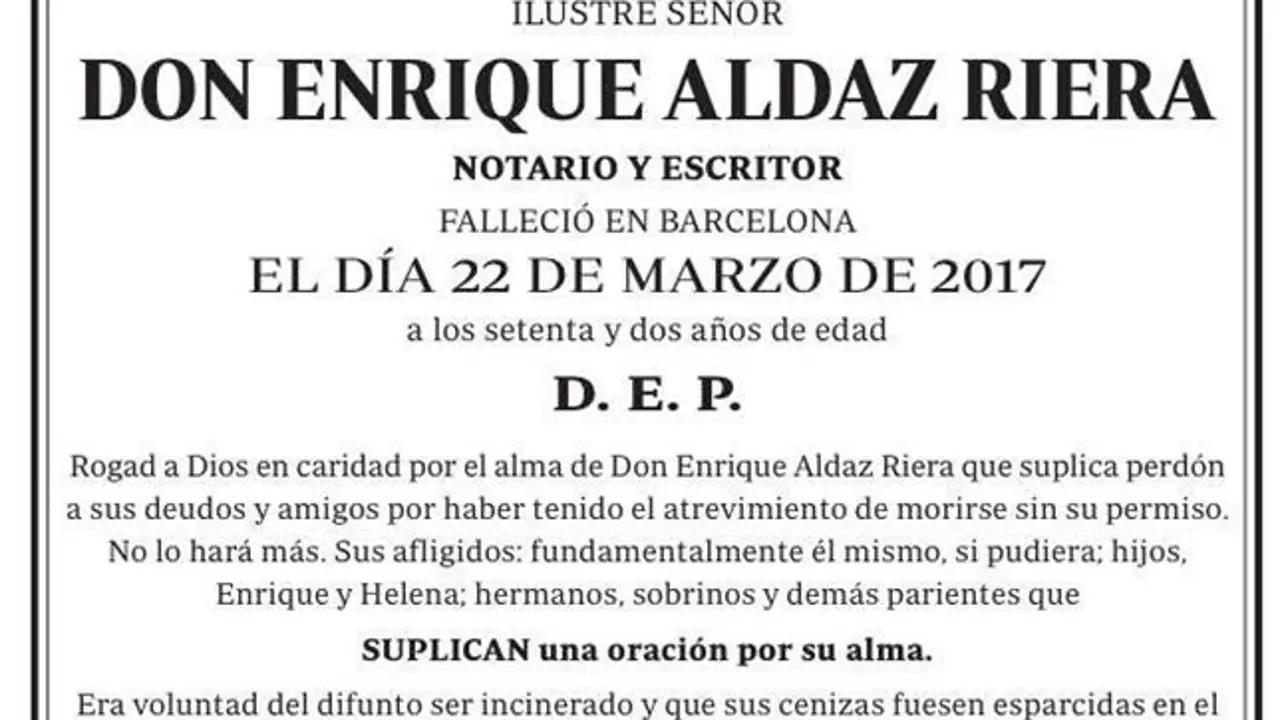 Las necrológicas: ¿El DNI de la sociedad?