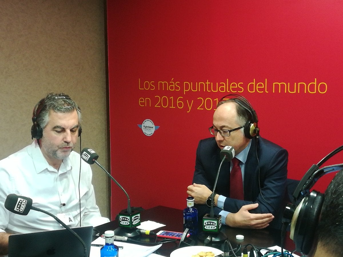 Luis Gallego: "Uno de los grandes hitos de esta nueva Iberia es la puntualidad" Luis Gallego: "Uno de los grandes hitos de esta nueva Iberia es la puntualidad"