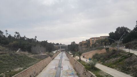 Ladera del r&iacute;o Vinalop&oacute; en Elche
