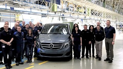 Mercedes-Benz Werk Vitoria feiert 100.000ste V-Klasse