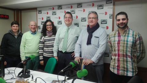 Protagonistas del programa "Paso a Paso" de Onda Cero Ciudad Real