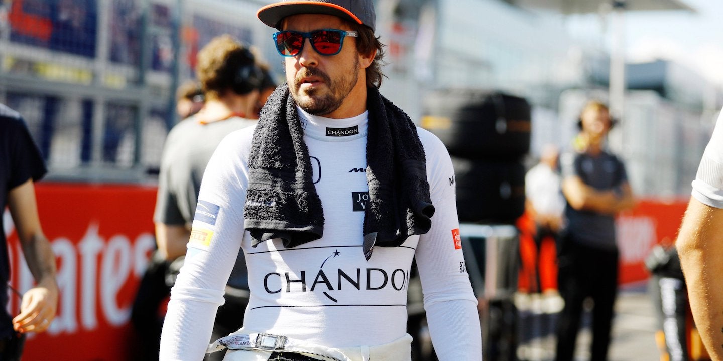 Fernando Alonso reconoce que se planteó dejar la Fórmula 1 Fernando Alonso reconoce que se planteó dejar la Fórmula 1