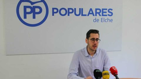 Sergio Rodr&iacute;guez, vicesecretario del PP de Elche
