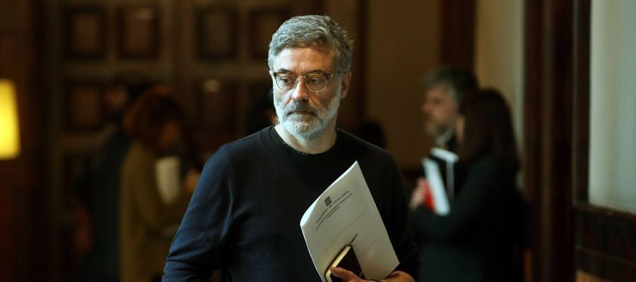 El portavoz parlamentario de la CUP, Carles Riera El portavoz parlamentario de la CUP, Carles Riera
