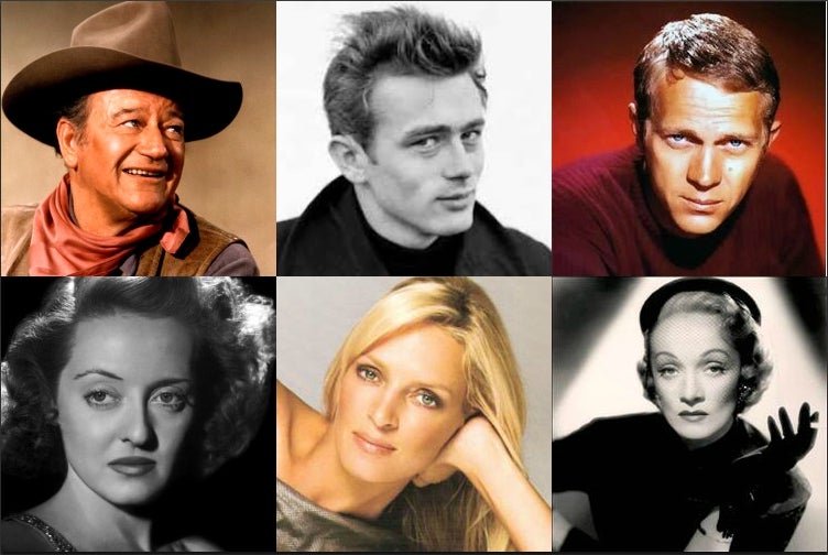 Canciones sobre actores Canciones sobre actores