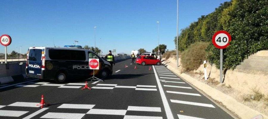 Un control de la Policía Nacional Un control de la Policía Nacional