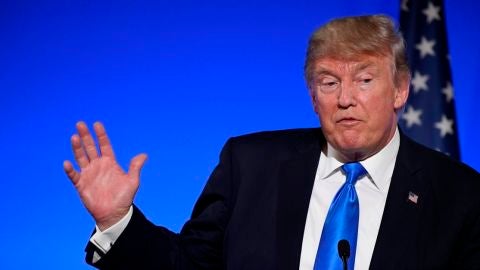 Donald Trump en una imagen de archivo