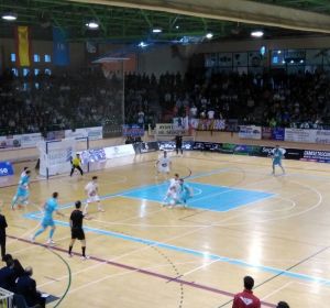 Partido entre el Inter Movistar y el Naturpellet Segovia Partido entre el Inter Movistar y el Naturpellet Segovia