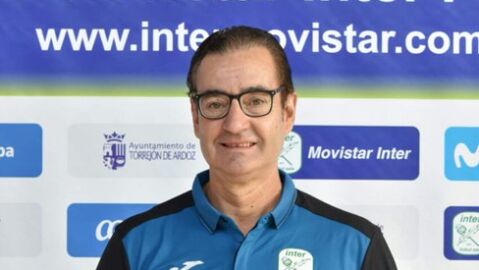 Cecilio Rodr&iacute;guez, utillero del Movistar Inter