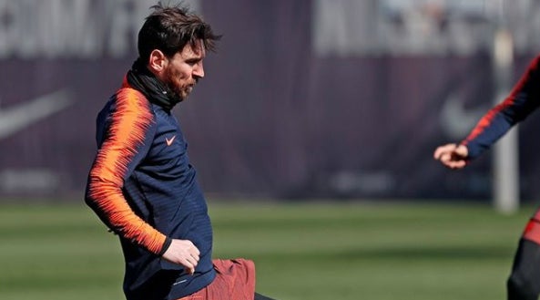 Las redes alucinan con el tobillo 'sobrehumano' de Lionel Messi Las redes alucinan con el tobillo 'sobrehumano' de Lionel Messi