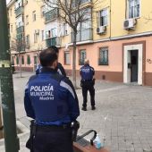 Varios agentes de la Policía Municipal de Madrid
