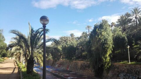 Ladera del r&iacute;o Vinalop&oacute; en Elche
