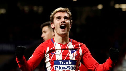 Griezmann celebrando un gol