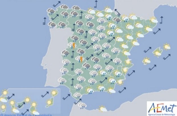 El Tiempo para las próximas horas El Tiempo para las próximas horas