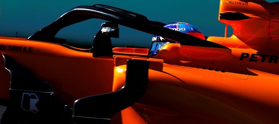 Nueva fuga de aceite en el McLaren de Alonso Nueva fuga de aceite en el McLaren de Alonso