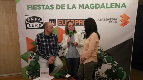 Meche Galí, alcaldesa de Almassora y Xavi Trenco concejal de juventud .