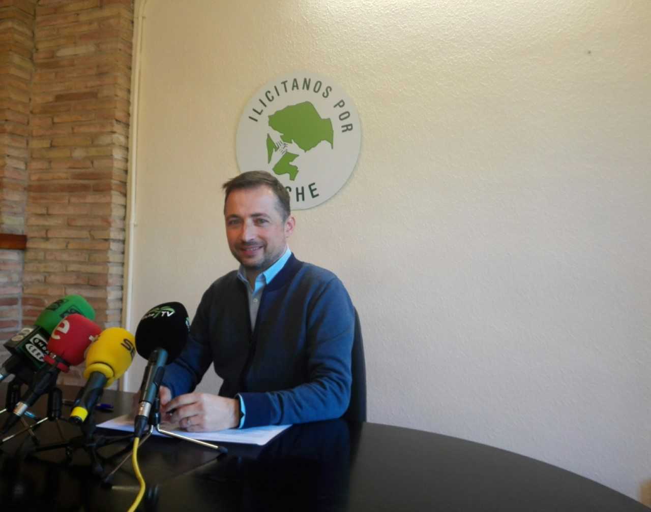 Fernando Durá, portavoz adjunto de Ilicitanos por Elche Fernando Durá, portavoz adjunto de Ilicitanos por Elche