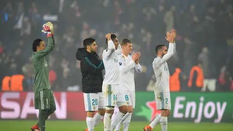El Real Madrid, en París El Real Madrid, en París