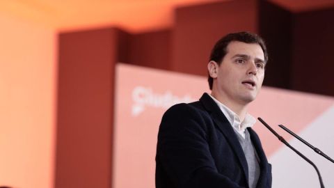 Albert Rivera en la reuni&oacute;n del Consejo General de Ciudadanos