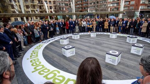 Acto de concentraci&oacute;n en el Pa&iacute;s Vasco
