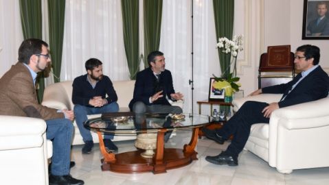 Reuni&oacute;n entre Jos&eacute; Manuel Caballero y miembros de ATA